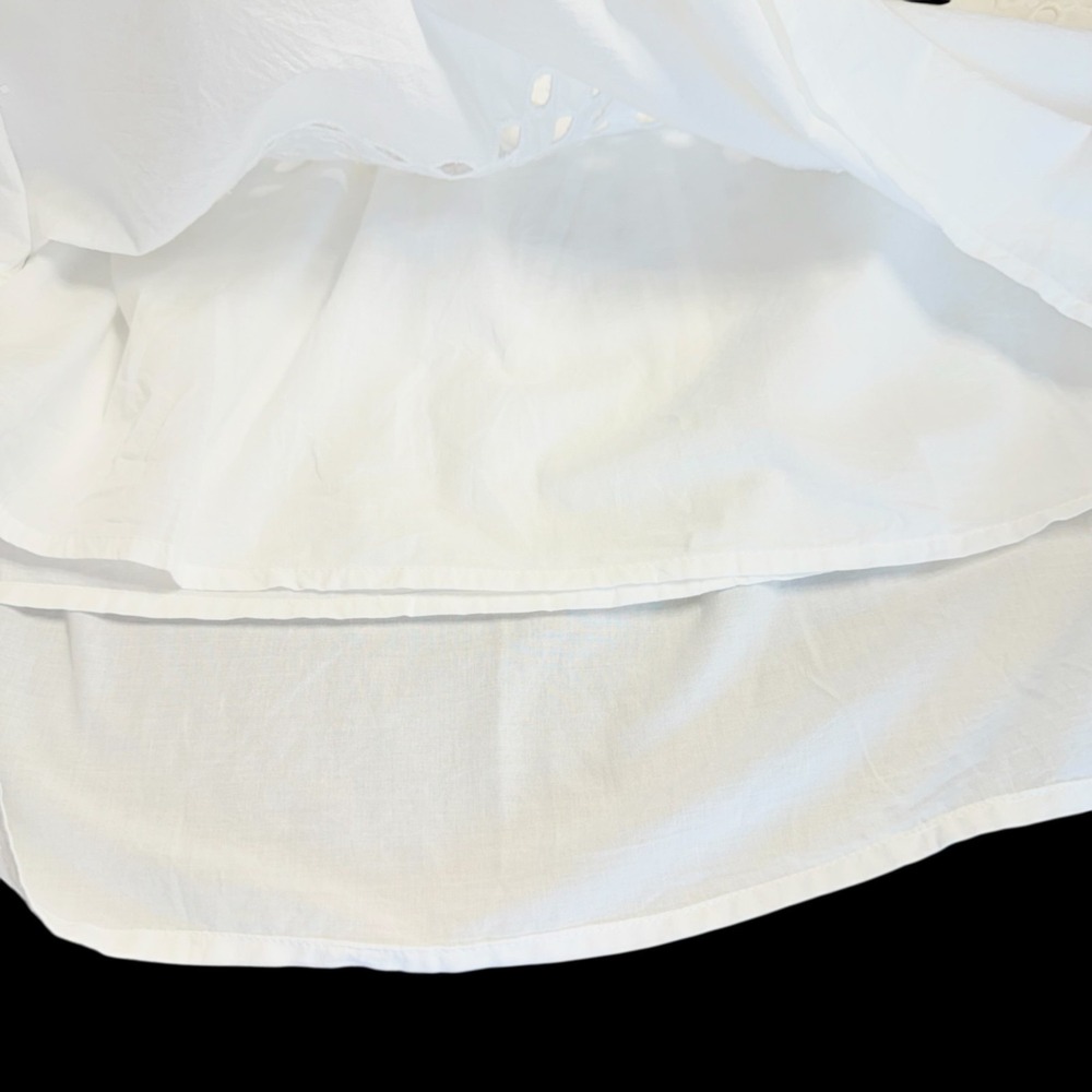 White Eyelet Maxi Skirt - Women - Picture 5 of 11